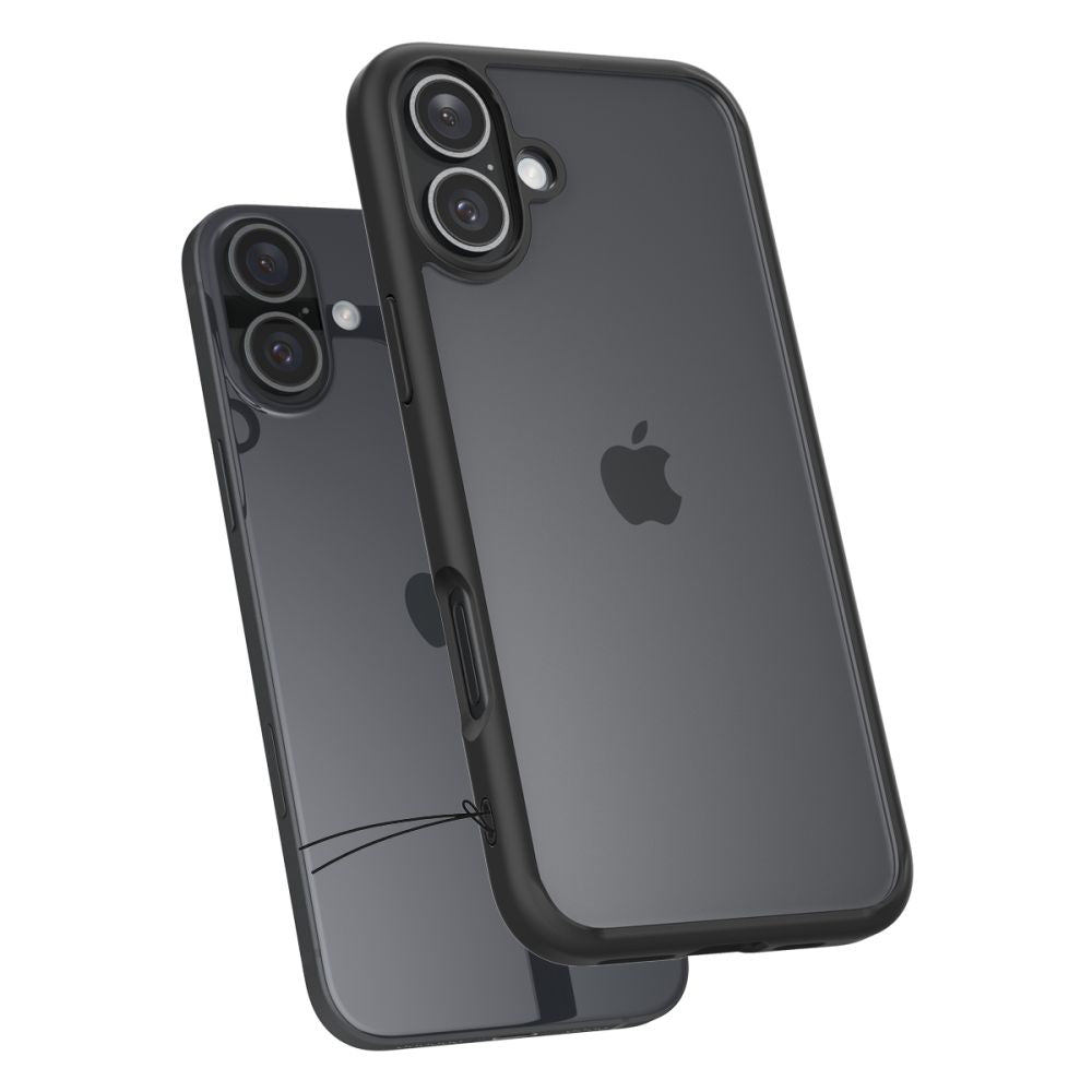 Husă Spigen Ultra Hybrid iPhone 16 – Negru mat – imagine 5