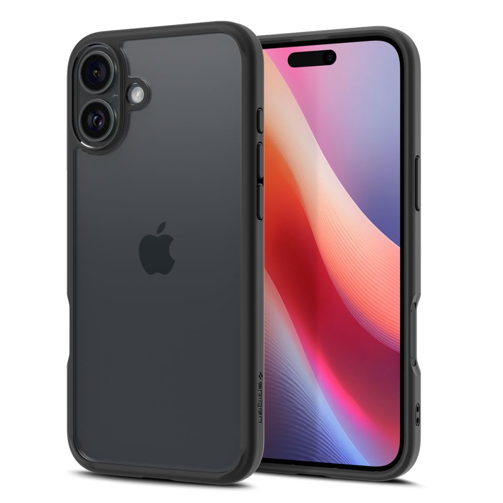 Husă Spigen Ultra Hybrid iPhone 16 – Negru mat – imagine 4