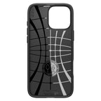 Husă Spigen Liquid Air iPhone 16 Pro – Negru mat – imagine 2