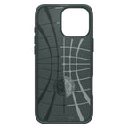 Husă Spigen Liquid Air iPhone 16 Pro Max – Abyss Green (verde) – imagine 8