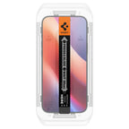 Folie privacy Spigen EZ Fit iPhone 17 Pro / 17 / 16 Pro, 2 buc. – imagine 5 din 7