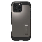 Husă Spigen Tough Armor MagSafe iPhone 16 Pro Max – Gunmetal (gri metalic) – imagine 5