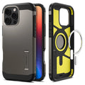 Husă Spigen Tough Armor MagSafe iPhone 16 Pro Max – Gunmetal (gri metalic) – imagine 1
