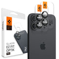 Protecție cameră Spigen Optik.tR EZ Fit Pro iPhone 17 / 16, 2 buc. – Negru – imagine 1 din 13