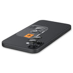 Protecție cameră Spigen Optik.tR EZ Fit Pro iPhone 17 / 16, 2 buc. – Negru – imagine 5 din 13