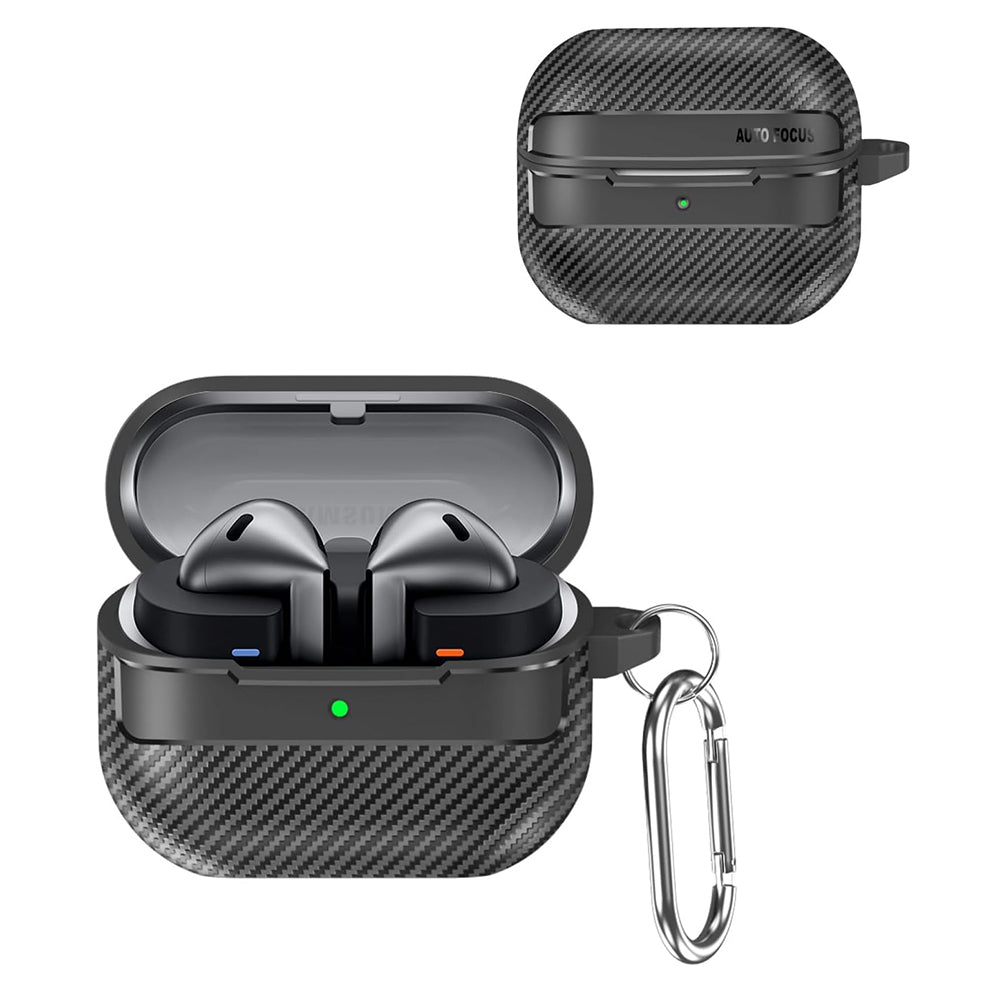 Husă Galaxy Buds 3 / 3 Pro / 3 FE CarbonFiber – Techsuit – imagine 3
