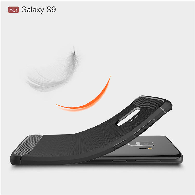 Husă Techsuit Carbon Silicone Galaxy S9 – imagine 2