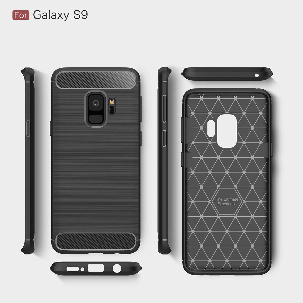 Husă Techsuit Carbon Silicone Galaxy S9 – imagine 3