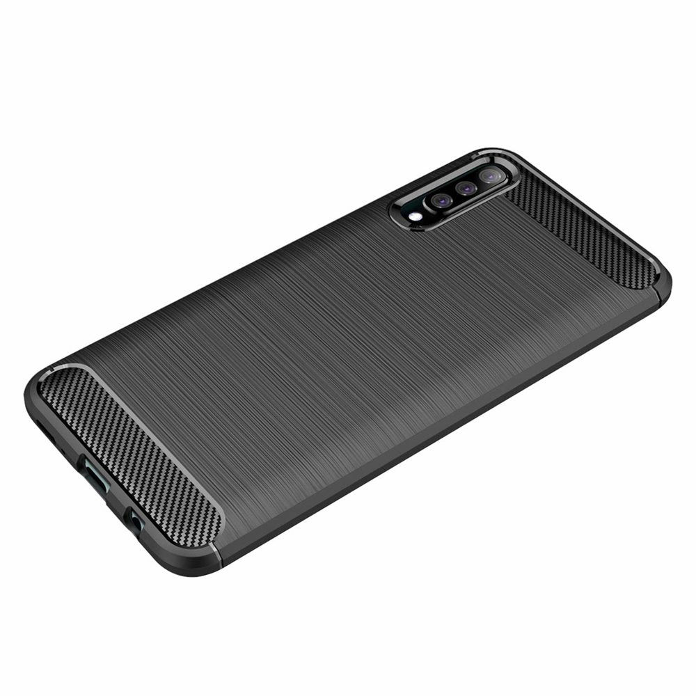Husă Techsuit Carbon Silicone Galaxy A30s / A50 / A50s – imagine 4