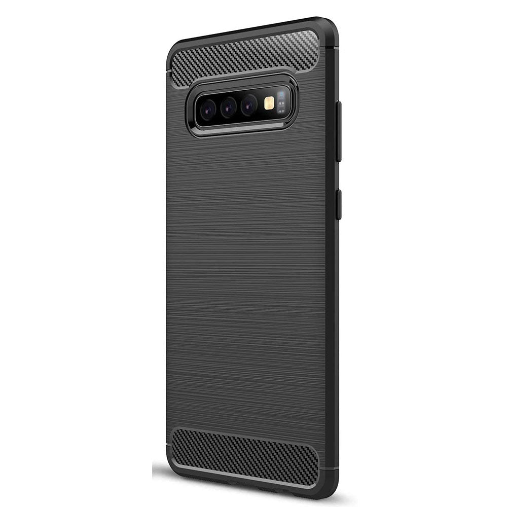 Husă Techsuit Carbon Silicone Galaxy S10 – imagine 2