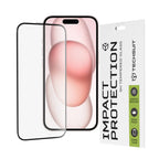 Folie sticlă Techsuit 111D iPhone 15 / 16, full glue 9H – imagine 1