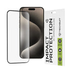 Folie sticlă Techsuit 111D iPhone 15 Pro Max, full glue 9H – imagine 1
