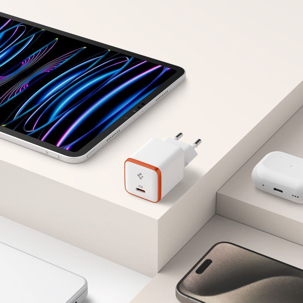 Încărcător Spigen ArcStation EE301EU 30W – Alb – imagine 9