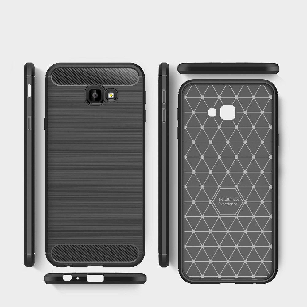 Husă Techsuit Carbon Silicone Galaxy J4 Plus – imagine 3