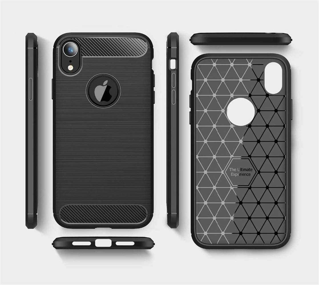 Husă Techsuit Carbon Silicone iPhone XR – imagine 2