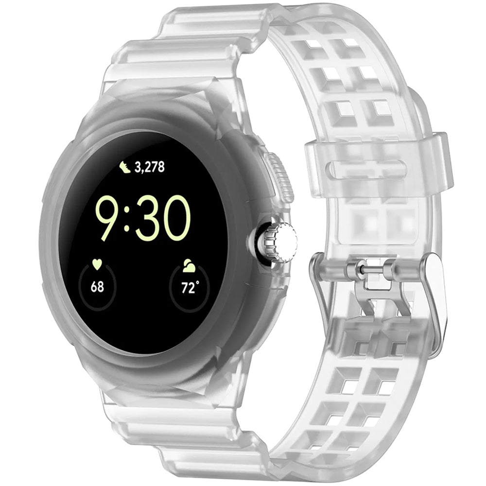 Curea W065 Pixel Watch 41 mm, transparent – Techsuit – imagine 1