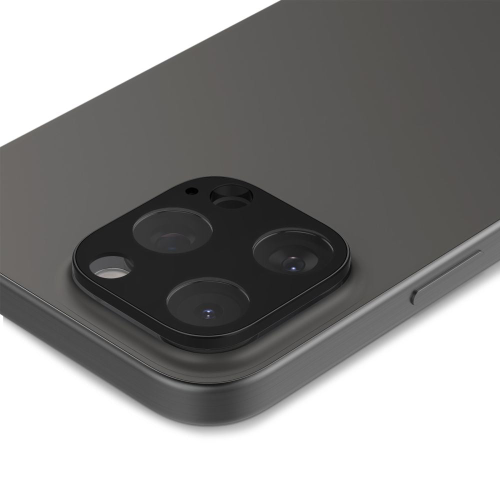 Protecție cameră Spigen Optik.tR pentru iPhone 14 Pro / 15 Pro / 16 Pro (inclusiv Pro Max) – Negru – imagine 13