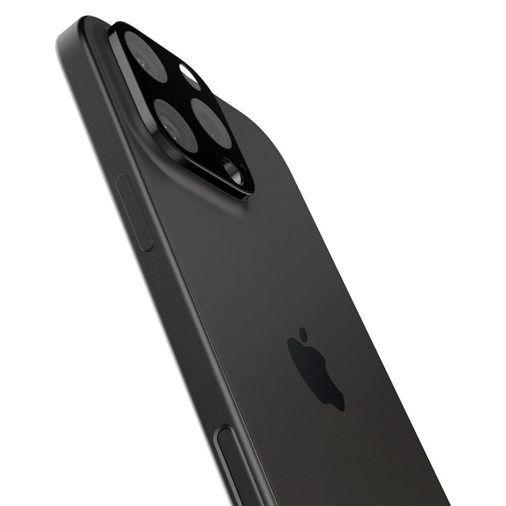 Protecție cameră Spigen Optik.tR pentru iPhone 14 Pro / 15 Pro / 16 Pro (inclusiv Pro Max) – Negru – imagine 11