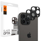 Protecție cameră Spigen Optik.tR pentru iPhone 14 Pro / 15 Pro / 16 Pro (inclusiv Pro Max) – Negru – imagine 8