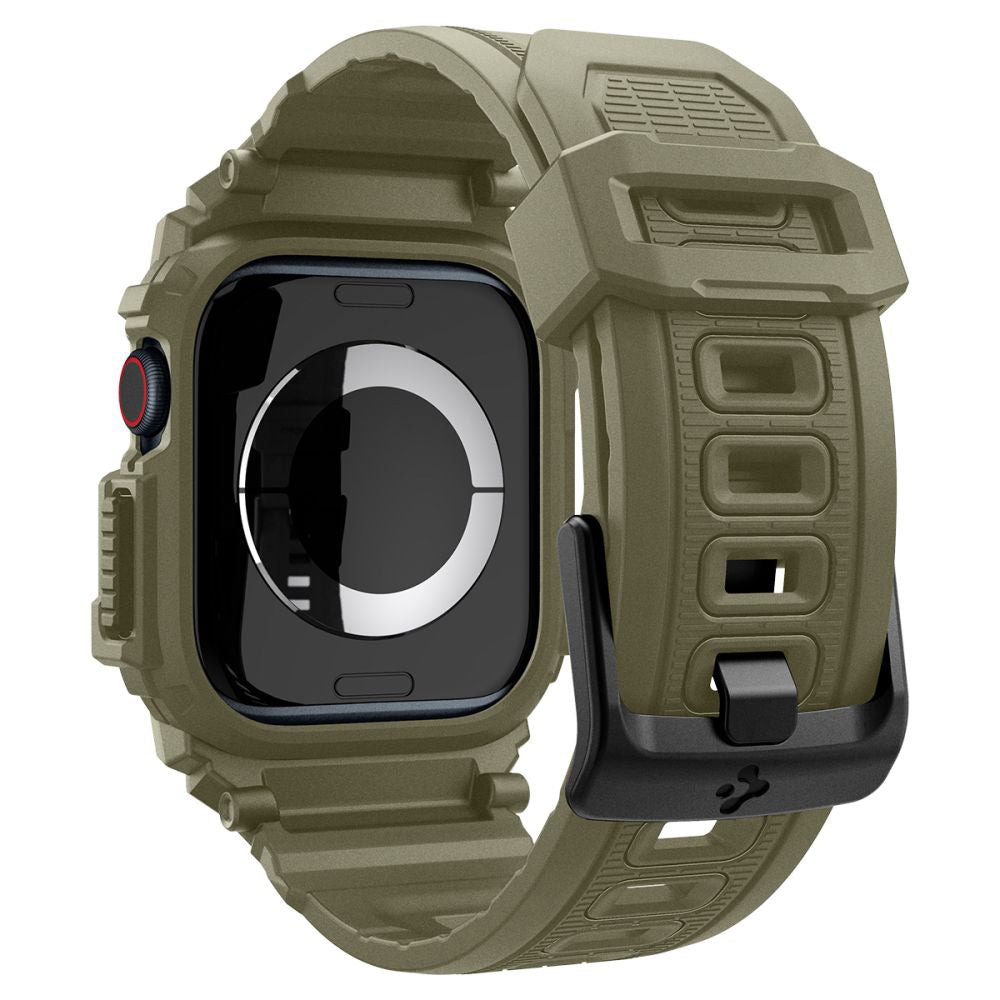 Husă cu curea Spigen Rugged Armor Pro Apple Watch 46 mm – Kaki – imagine 2
