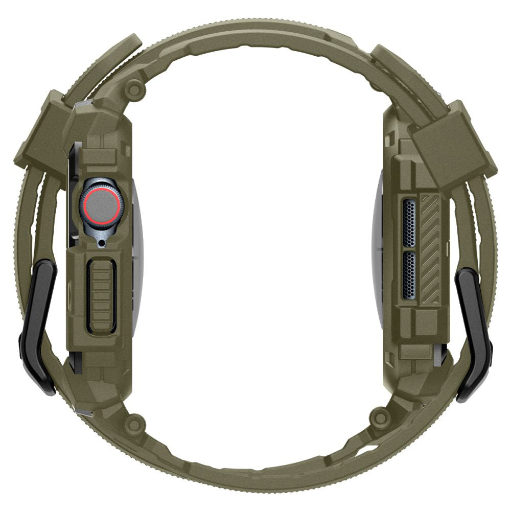 Husă cu curea Spigen Rugged Armor Pro Apple Watch 46 mm – Kaki – imagine 6
