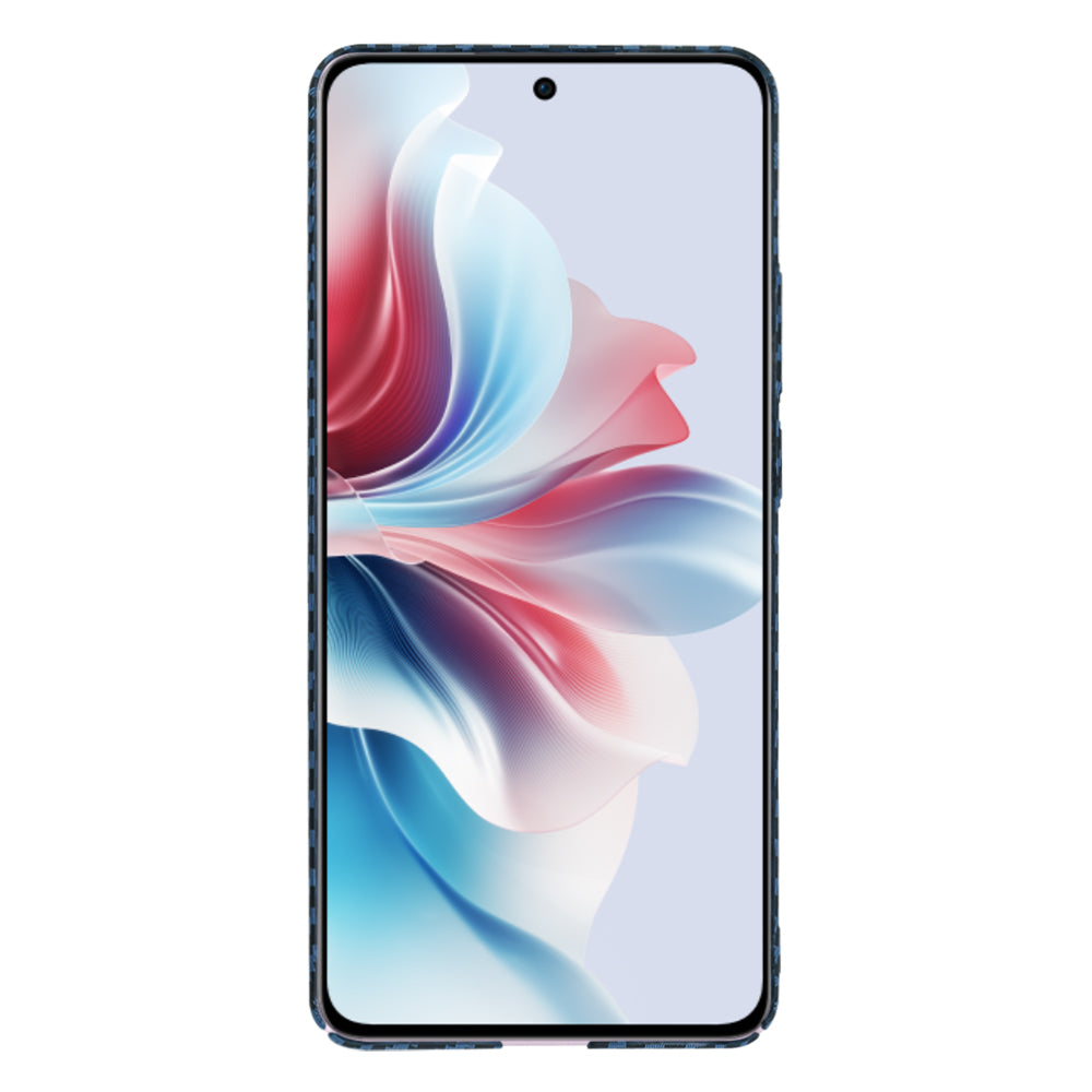 Husă Oppo Reno11 F Techsuit Carbonite FiberShell, cyan – imagine 2