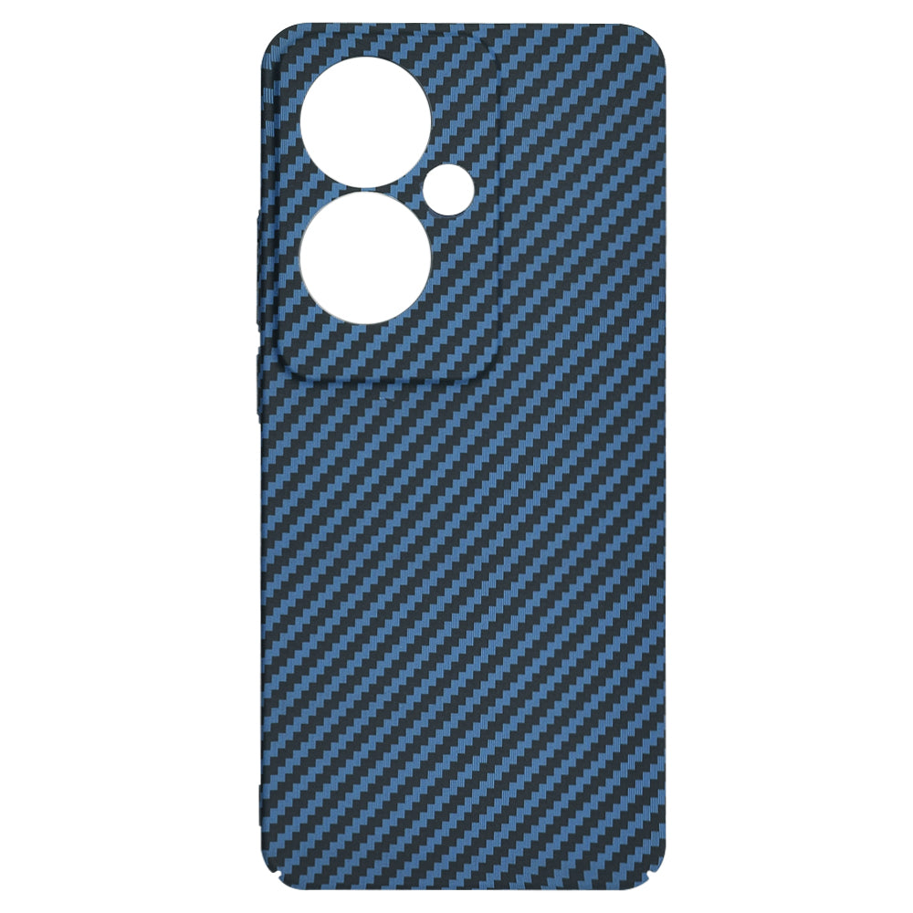 Husă Oppo Reno11 F Techsuit Carbonite FiberShell, cyan – imagine 4