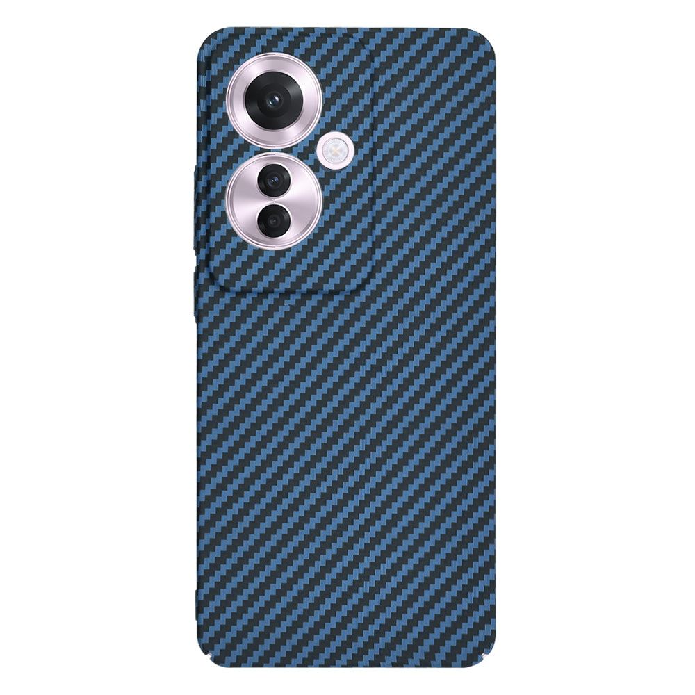 Husă Oppo Reno11 F Techsuit Carbonite FiberShell, cyan – imagine 3