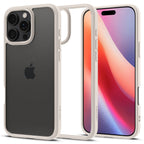 Husă Spigen Ultra Hybrid iPhone 16 Pro Max – Natural Titanium (titan) – imagine 9