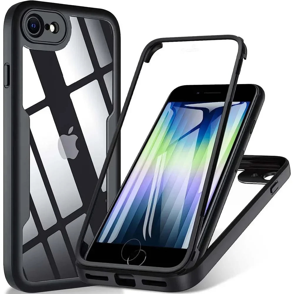 Husă 360 Techsuit ColorVerse cu folie de ecran iPhone 7 / 8 / SE – imagine 1