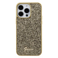 Husă Guess iPhone 15 Pro Max Disco Metal Script, auriu – imagine 1