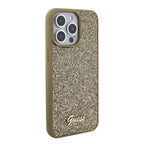 Husă Guess iPhone 15 Pro Max Disco Metal Script, auriu – imagine 3