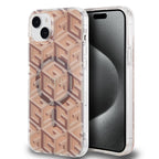 Husă Guess iPhone 15 Plus IML GCube MagSafe, maro – imagine 6