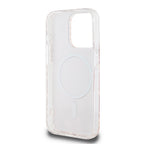 Husă Guess iPhone 15 Pro IML GCube MagSafe, roz – imagine 5
