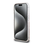 Husă Guess iPhone 15 Pro IML GCube MagSafe, roz – imagine 2