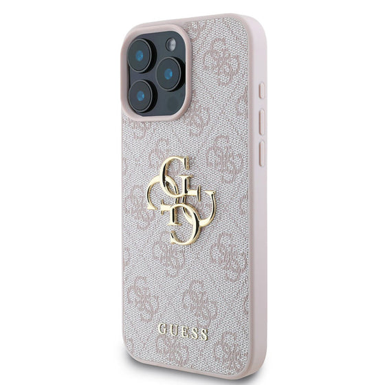 Husă Guess 4G Big Logo pentru iPhone 16 Pro – roz