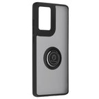 Husă Motorola Moto G85 Techsuit Glinth cu inel magnetic, negru – imagine 2