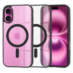 Husă transparentă Techsuit MagSafe Pro iPhone 16 Plus – Negru – imagine 2