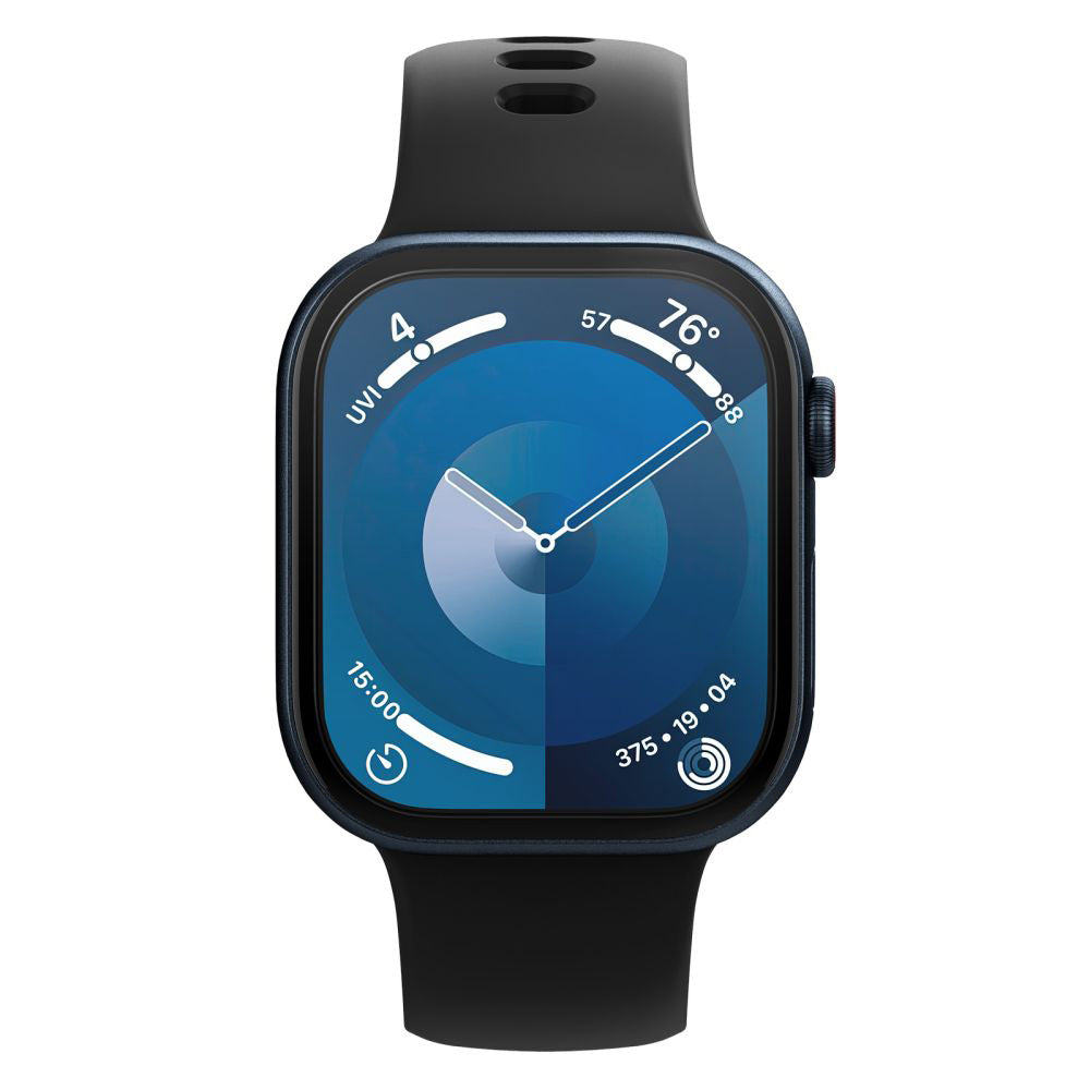 Set 2 folii flexibile Spigen Elite Shield EZ Fit Apple Watch Series 11 / 10 (42 mm) – imagine 4