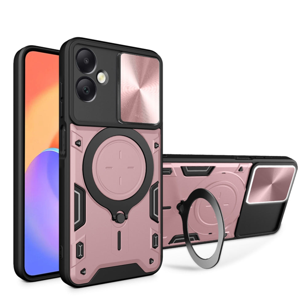 Husă Techsuit CamGuard Pro Galaxy A06 – Auriu roz – imagine 8