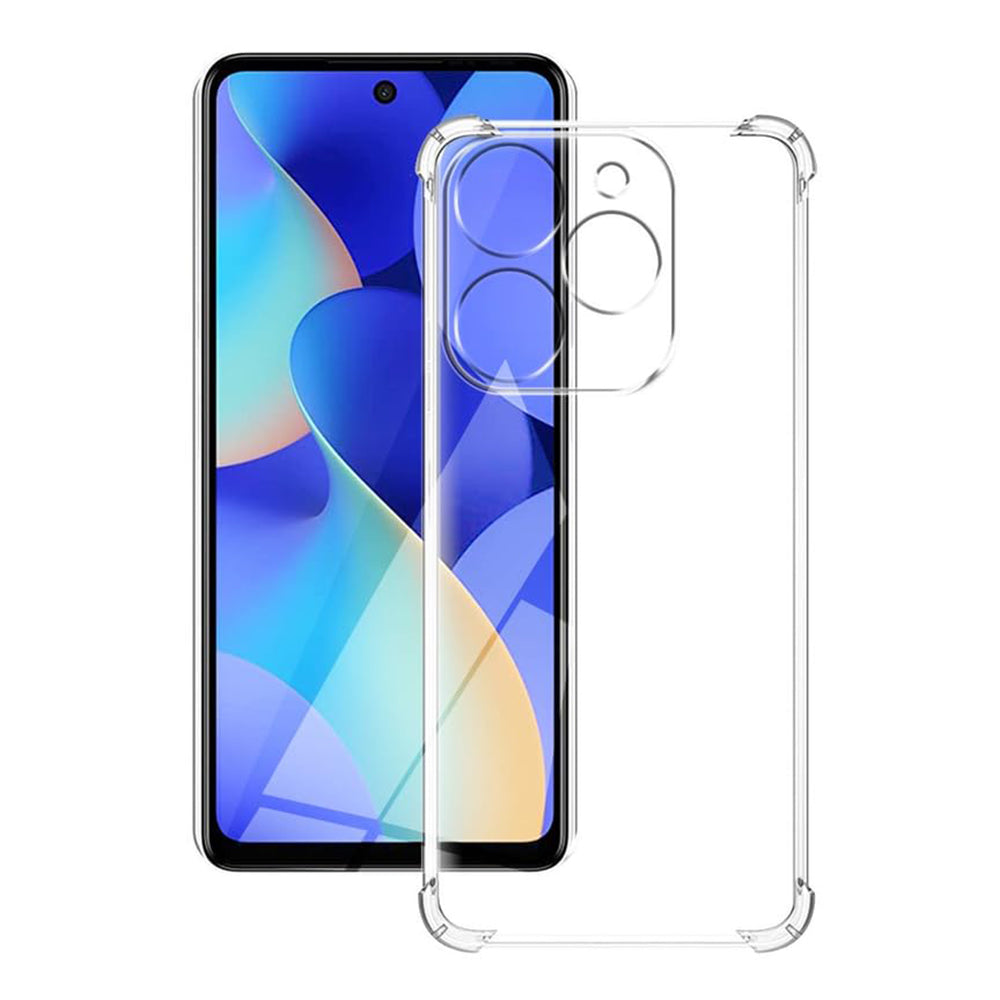 Husă transparentă Techsuit Shockproof Clear Silicone Tecno Spark Go – imagine 2