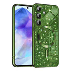Husă Techsuit Luxury Glitter MagSafe Galaxy A55 5G – Verde închis – imagine 8