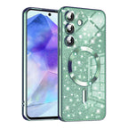 Husă Techsuit Luxury Glitter MagSafe Galaxy A55 5G – Verde deschis – imagine 7