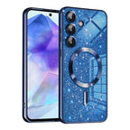 Husă Techsuit Luxury Glitter MagSafe Galaxy A55 5G – Albastru închis – imagine 9