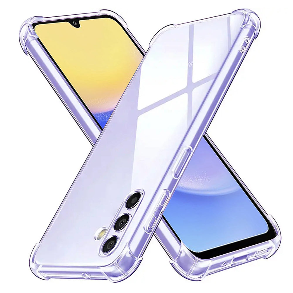 Husă transparentă Techsuit Shockproof Clear Silicone Galaxy A16 – Transparent – imagine 1
