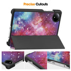 Husă Xiaomi Redmi Pad SE 4G 8.7" Techsuit FoldPro, galaxy – imagine 2