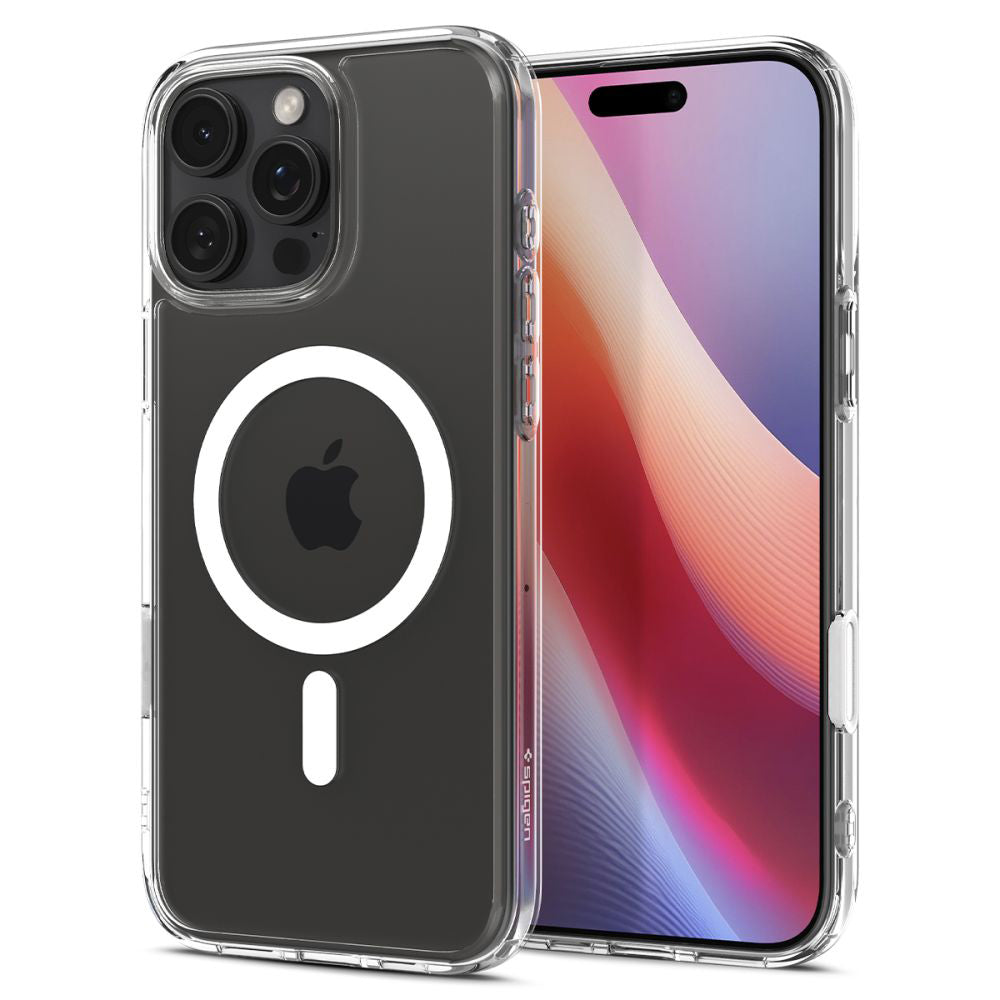 Husă Spigen Ultra Hybrid T MagSafe iPhone 16 Pro – Alb – imagine 1