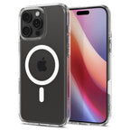 Husă Spigen Ultra Hybrid T MagSafe iPhone 16 Pro – Alb – imagine 1