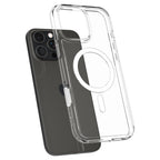 Husă Spigen Ultra Hybrid T MagSafe iPhone 16 Pro – Alb – imagine 6