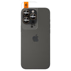 Protecție cameră Spigen Optik.tR EZ Fit Pro pentru iPhone 16 Pro (Desert Titanium) – imagine 2